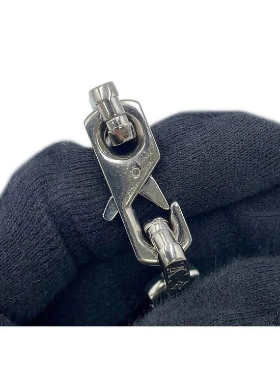 Louis Vuitton Bracelet Monogram Chain L Black - Picture 6 of 9